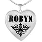 Robyn v01 - Heart Pendant Luxury Necklace
