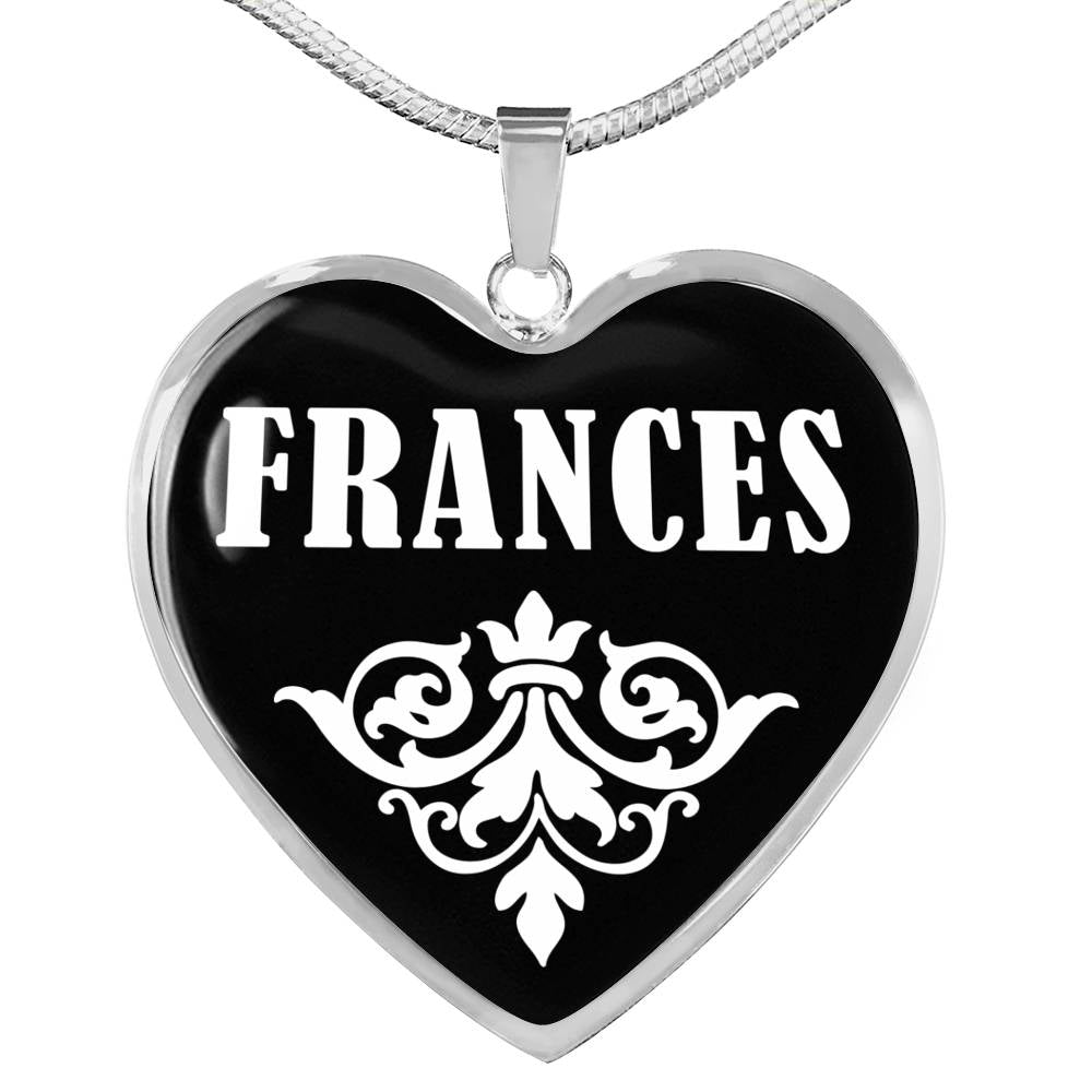 Frances v02 - Heart Pendant Luxury Necklace