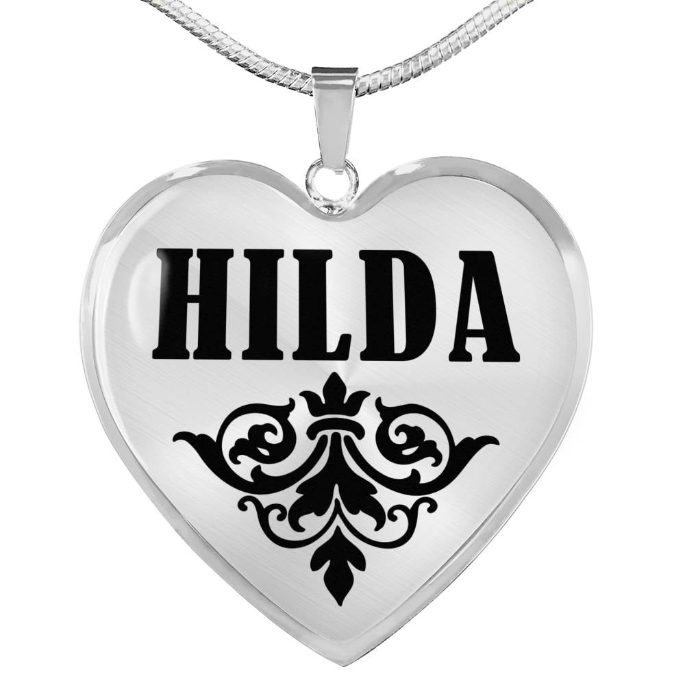 Hilda v01 - Heart Pendant Luxury Necklace