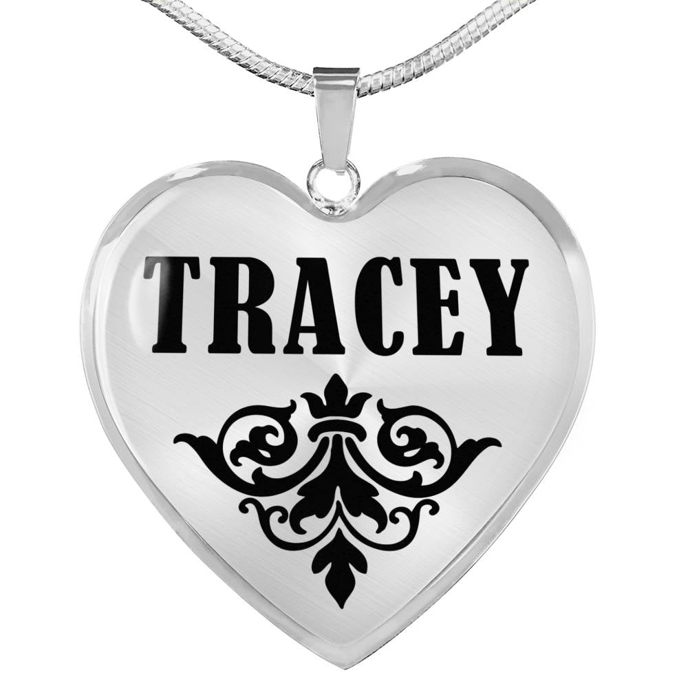 Tracey v01 - Heart Pendant Luxury Necklace