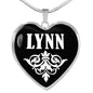 Lynn v02 - Heart Pendant Luxury Necklace