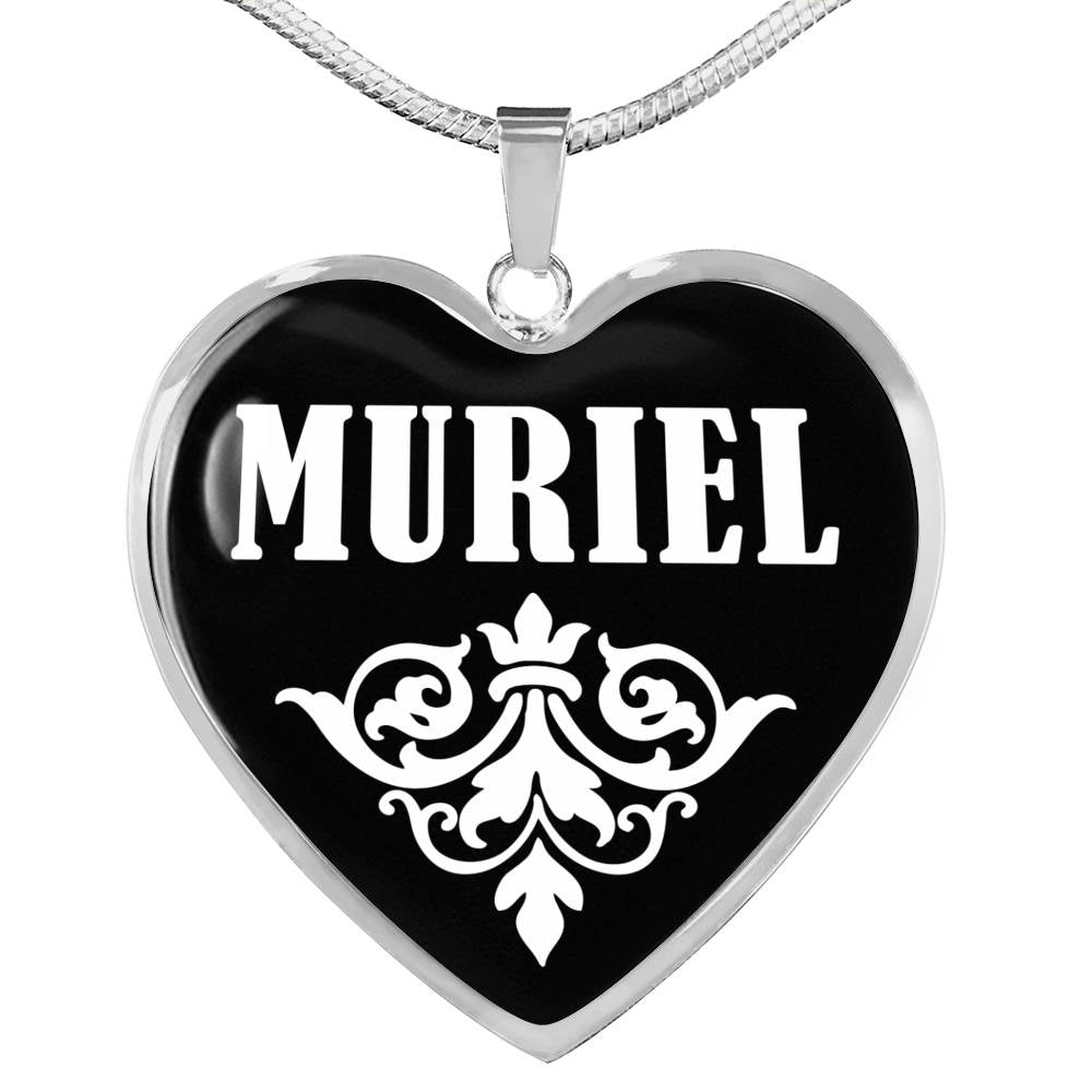 Muriel v02 - Heart Pendant Luxury Necklace