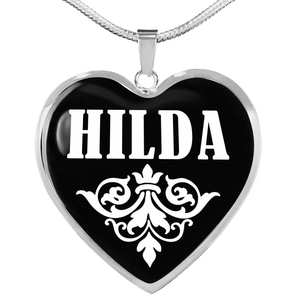 Hilda v02 - Heart Pendant Luxury Necklace