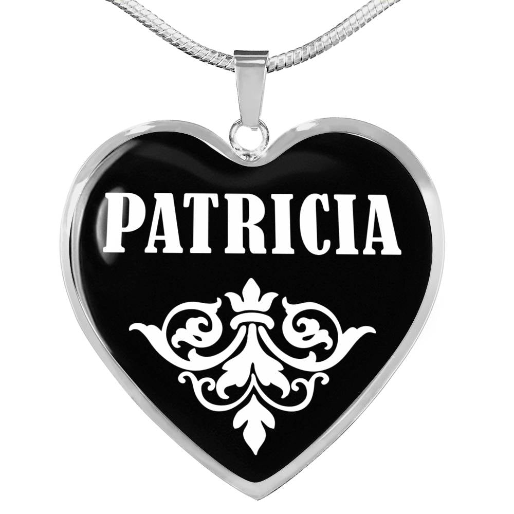 Patricia v02 - Heart Pendant Luxury Necklace