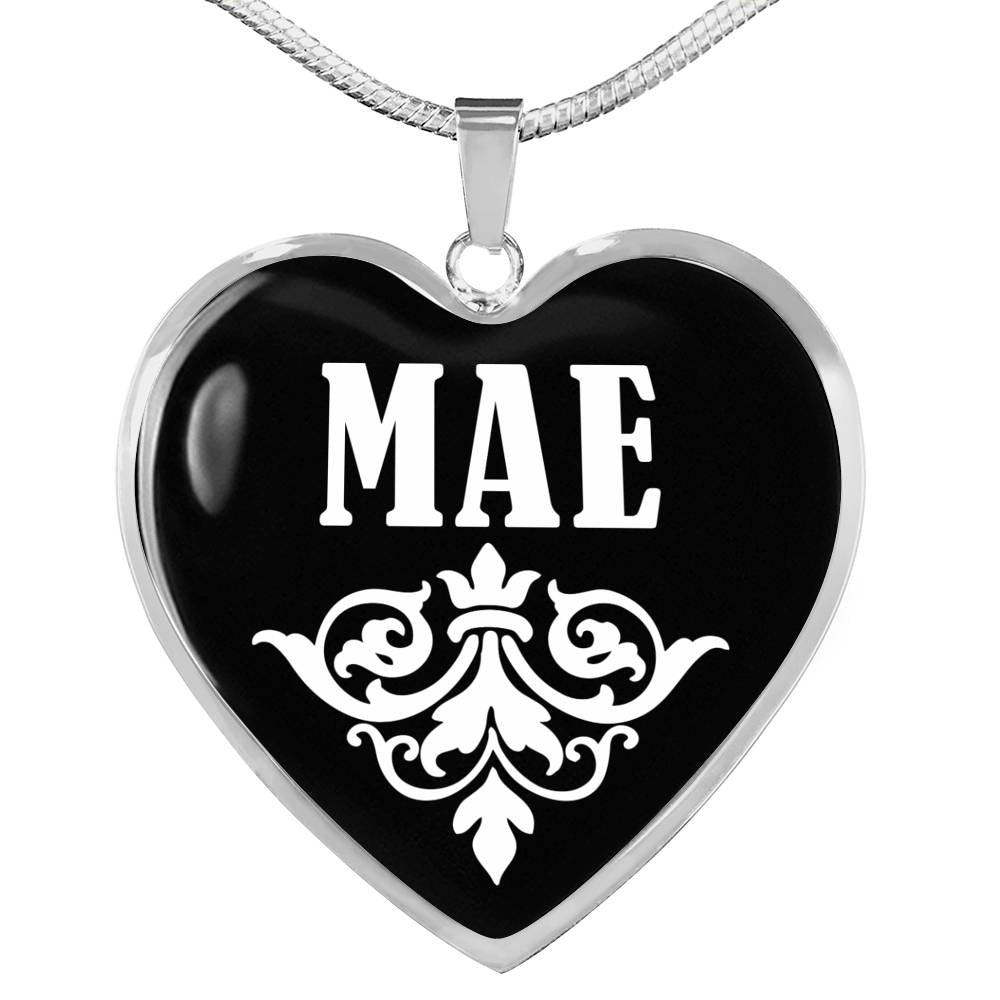 Mae v02 - Heart Pendant Luxury Necklace