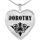 Dorothy v01 - Heart Pendant Luxury Necklace