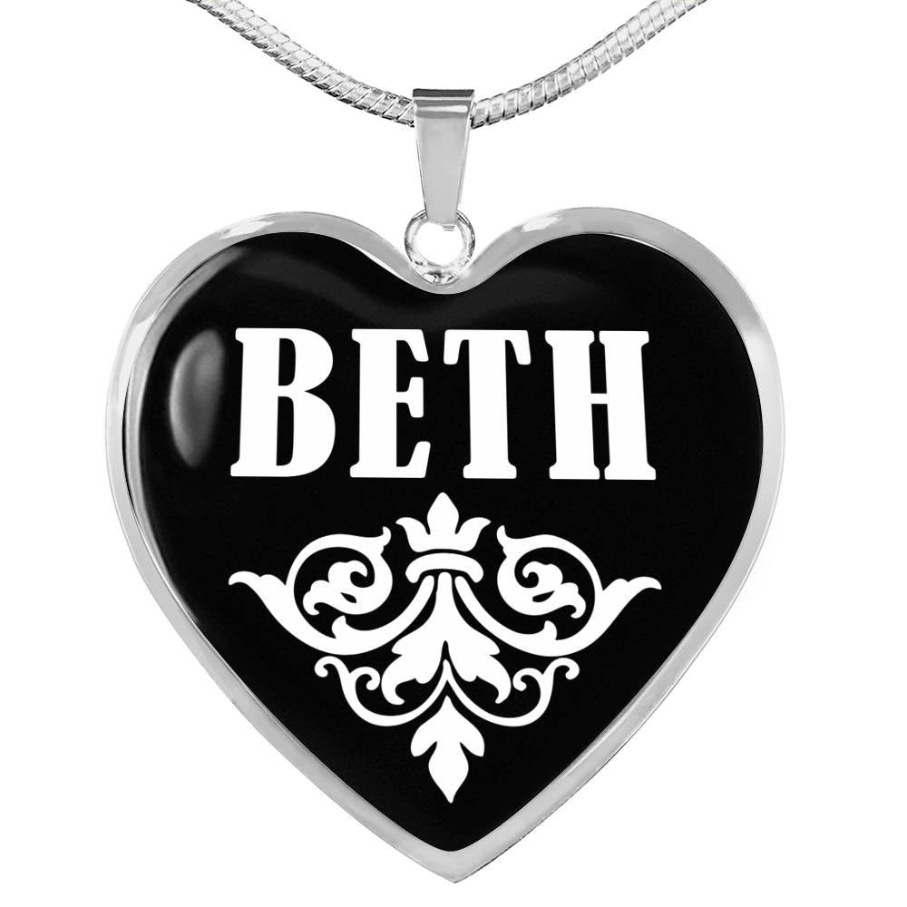 Beth v02 - Heart Pendant Luxury Necklace