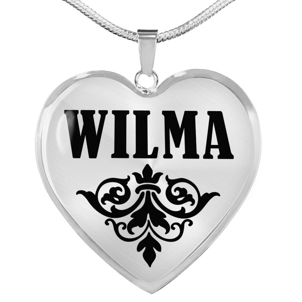 Wilma v01 - Heart Pendant Luxury Necklace