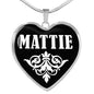 Mattie v02 - Heart Pendant Luxury Necklace