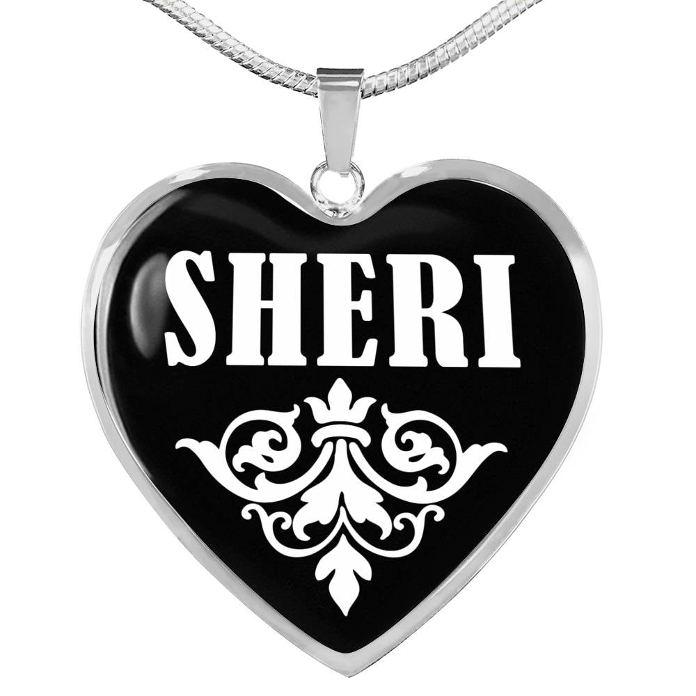 Sheri v02 - Heart Pendant Luxury Necklace