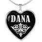 Dana v01s - Heart Pendant Luxury Necklace