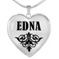 Edna v01 - Heart Pendant Luxury Necklace