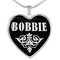 Bobbie v01s - Heart Pendant Luxury Necklace