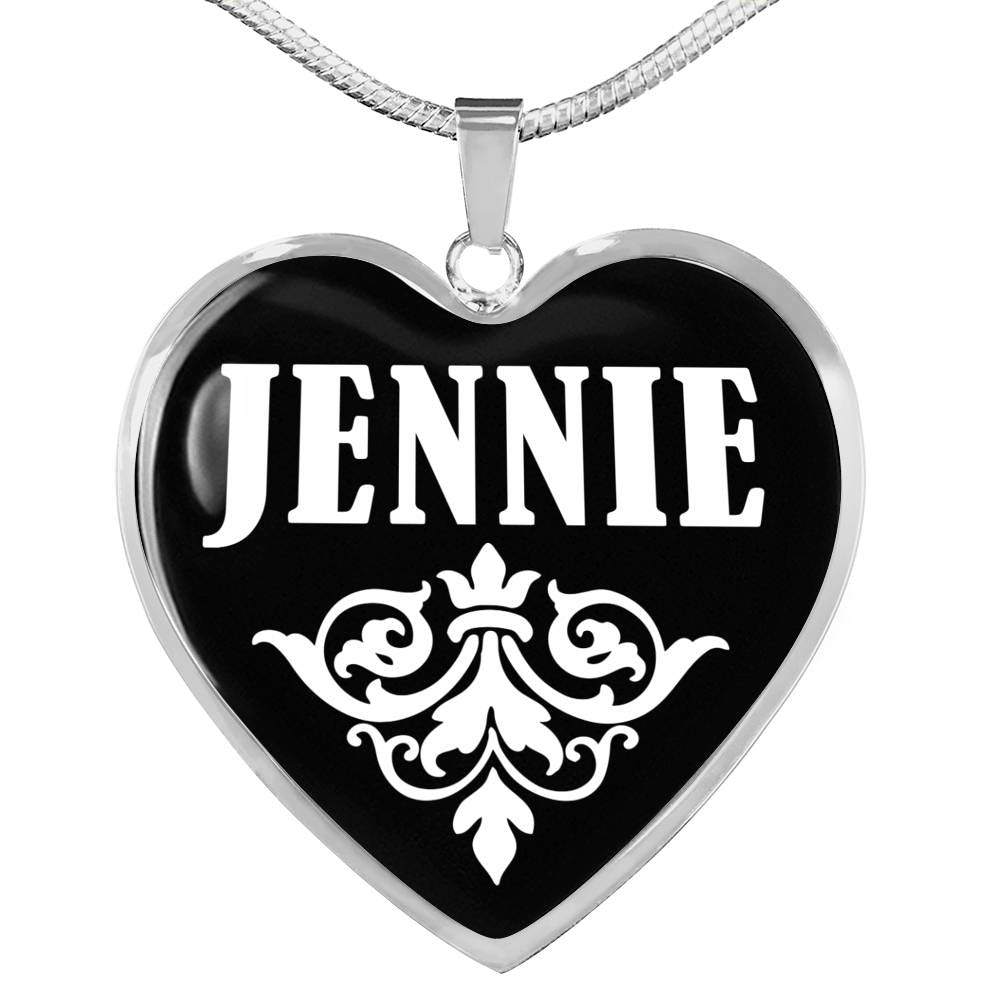 Jennie v02 - Heart Pendant Luxury Necklace