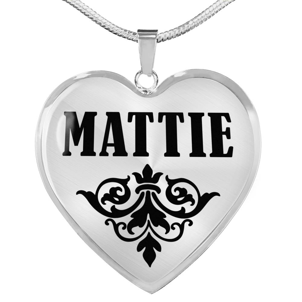 Mattie v01 - Heart Pendant Luxury Necklace