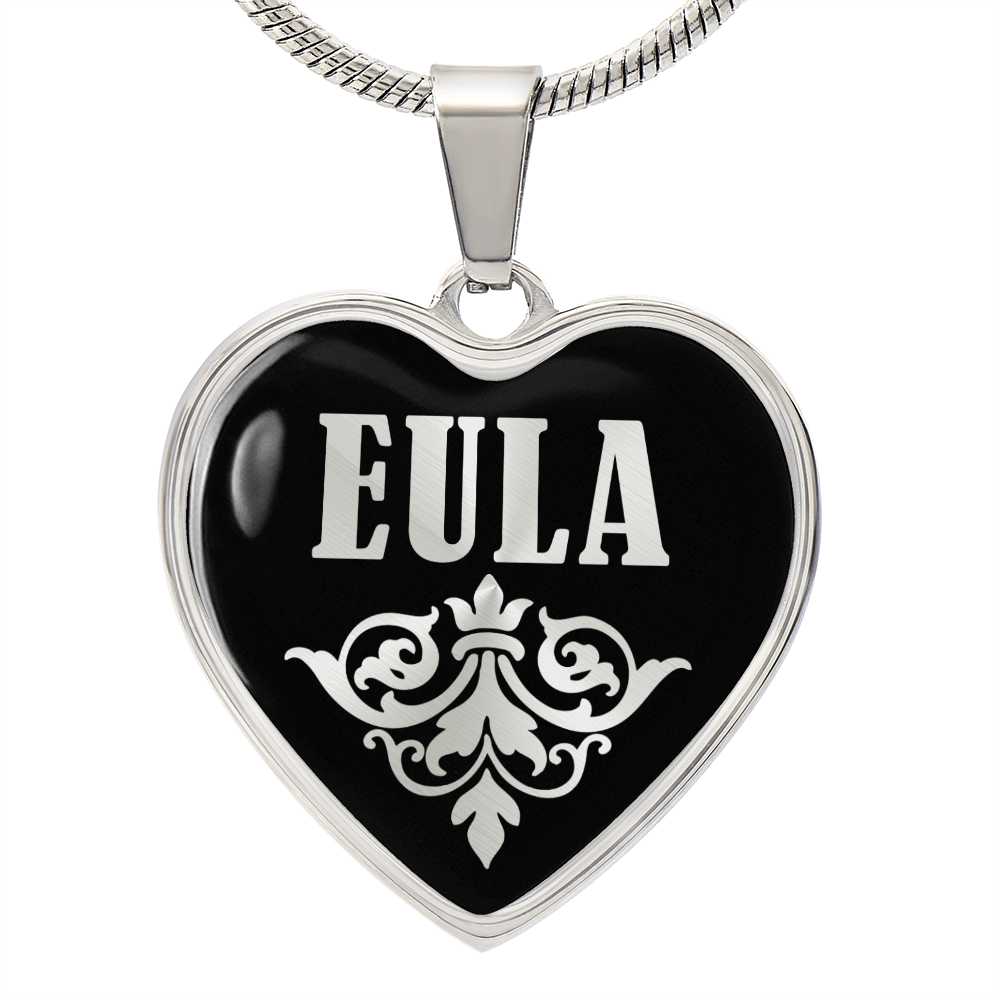 Eula v02 - Heart Pendant Luxury Necklace