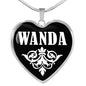 Wanda v02 - Heart Pendant Luxury Necklace