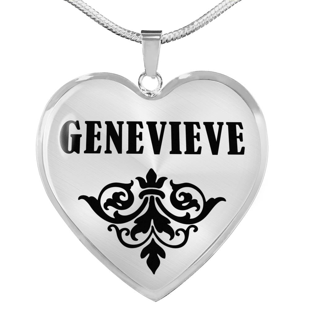 Genevieve v01 - Heart Pendant Luxury Necklace