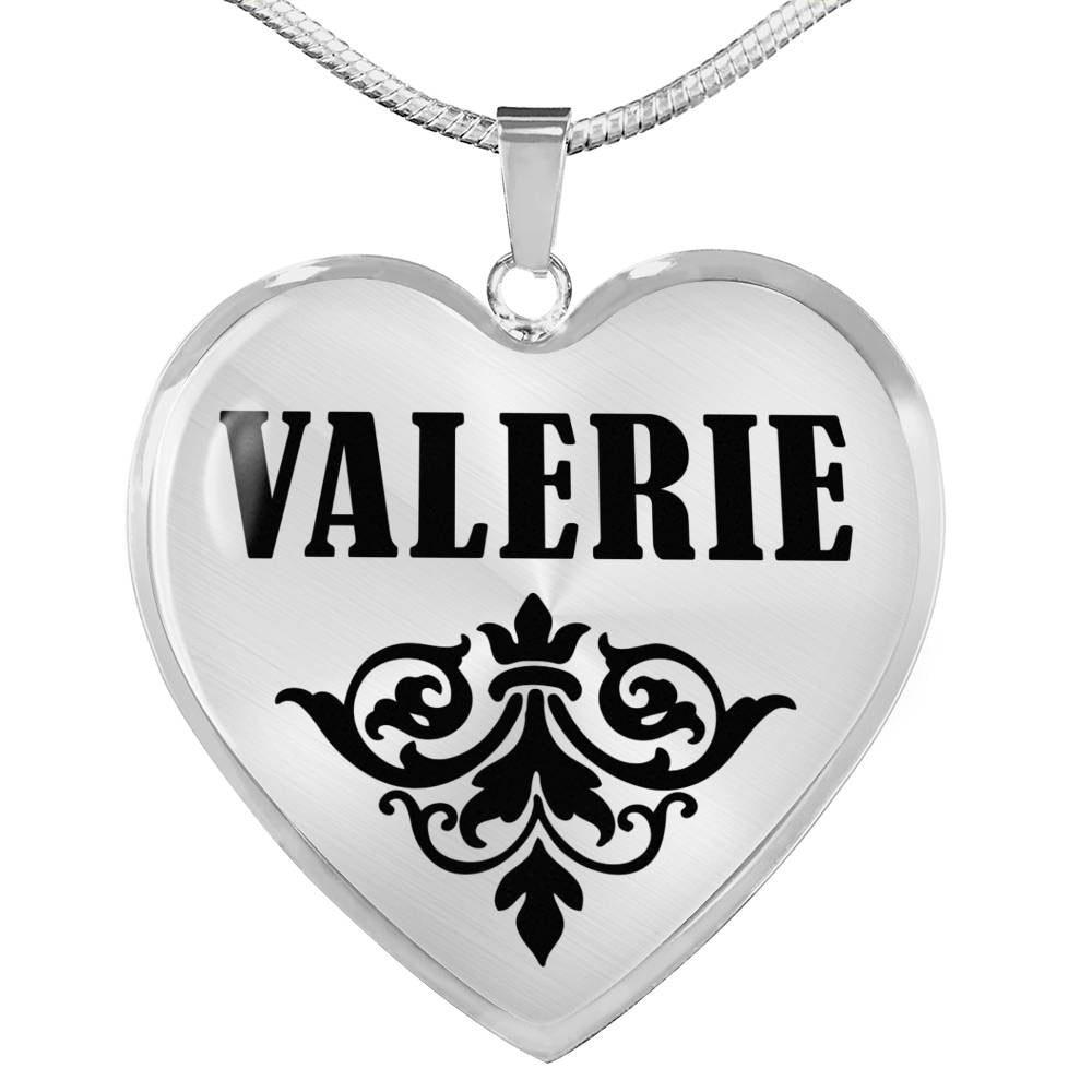 Valerie v01 - Heart Pendant Luxury Necklace
