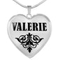 Valerie v01 - Heart Pendant Luxury Necklace