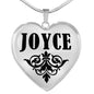 Joyce v01 - Heart Pendant Luxury Necklace