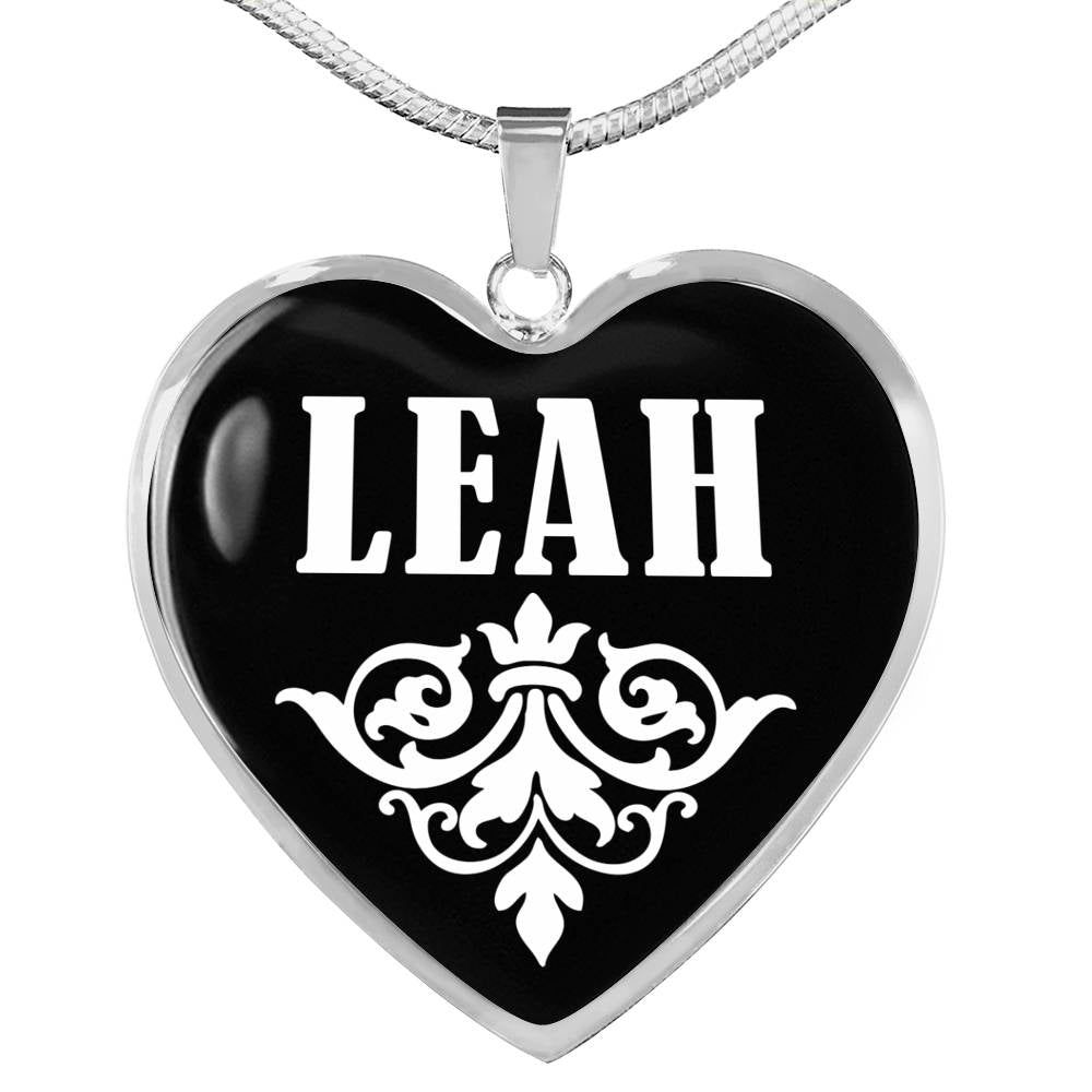 Leah v02 - Heart Pendant Luxury Necklace