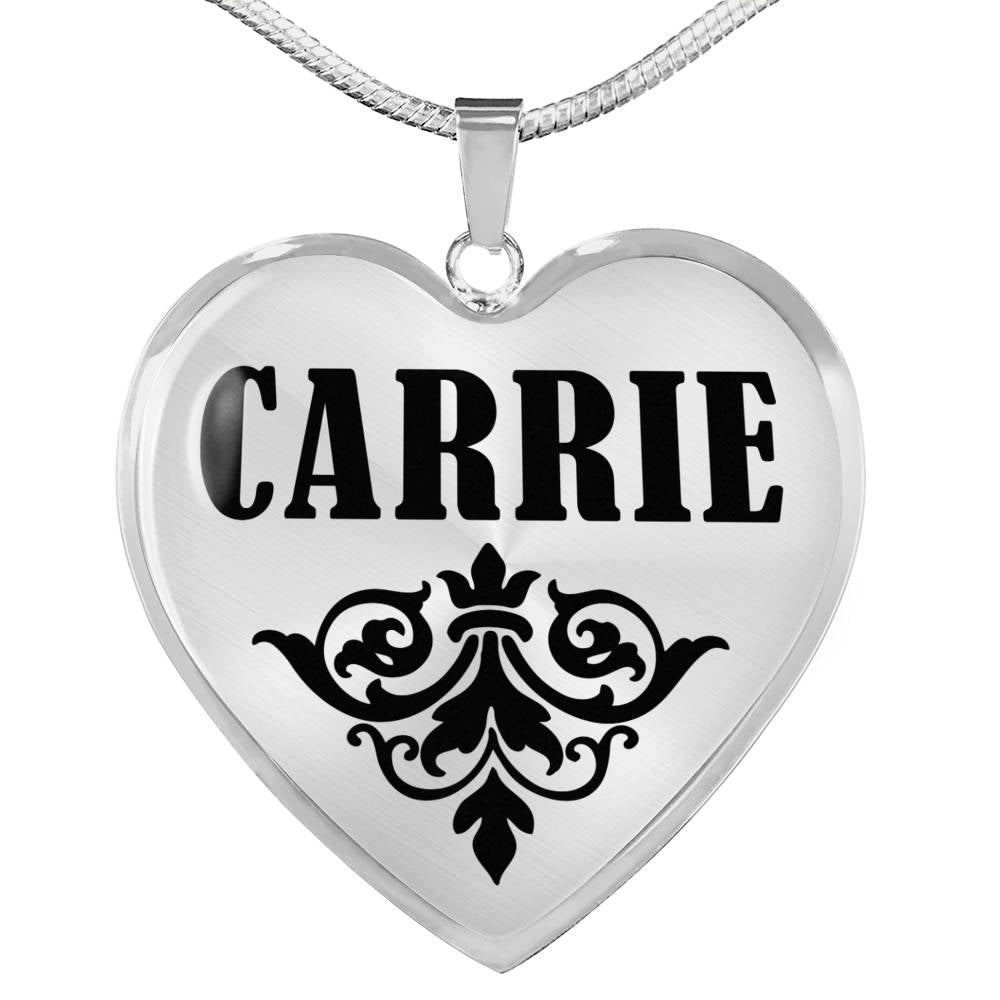 Carrie v01 - Heart Pendant Luxury Necklace