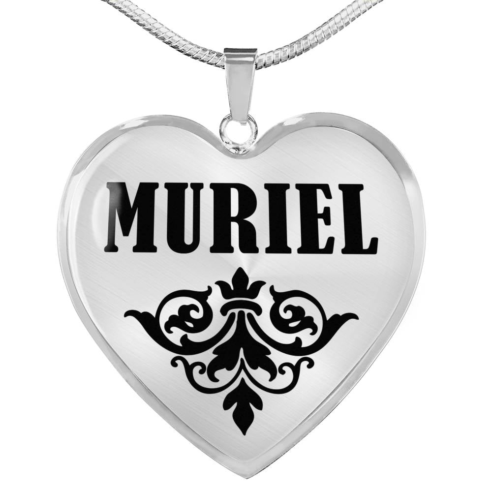 Muriel v01 - Heart Pendant Luxury Necklace