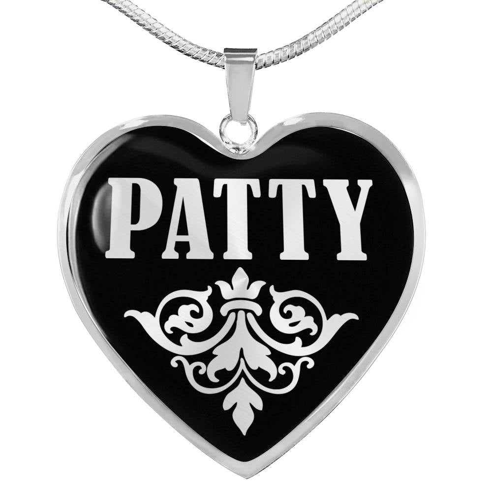Patty v01s - Heart Pendant Luxury Necklace