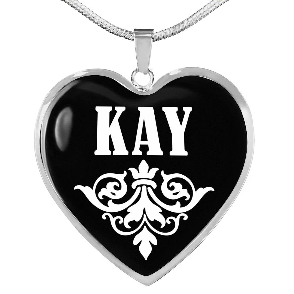 Kay v02 - Heart Pendant Luxury Necklace