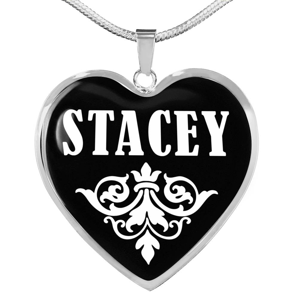 Stacey v02 - Heart Pendant Luxury Necklace