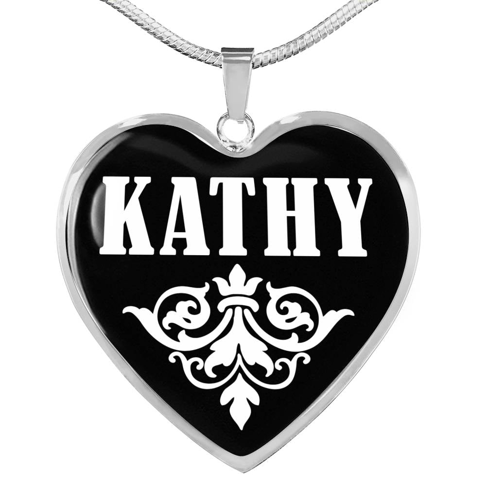 Kathy v02 - Heart Pendant Luxury Necklace