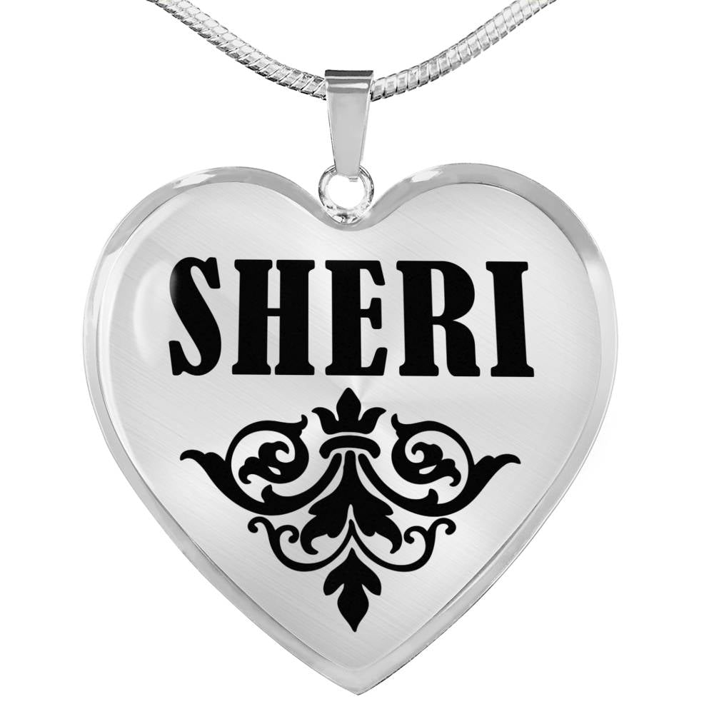 Sheri v01 - Heart Pendant Luxury Necklace