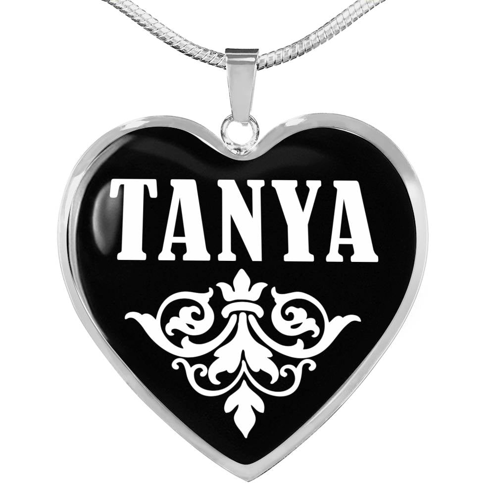 Tanya v02 - Heart Pendant Luxury Necklace