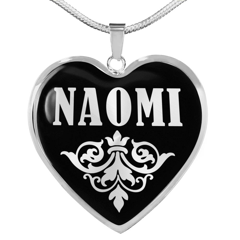 Naomi v01s - Heart Pendant Luxury Necklace