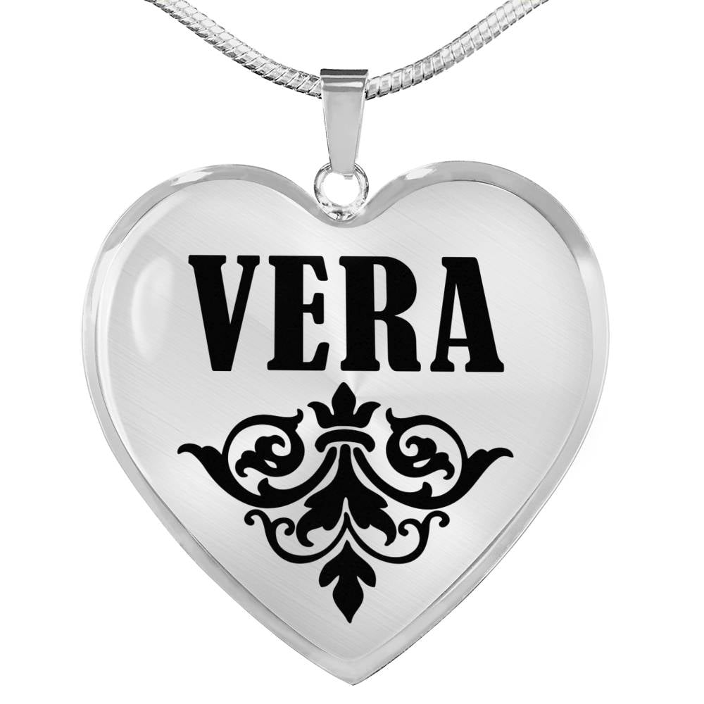 Vera v01 - Heart Pendant Luxury Necklace