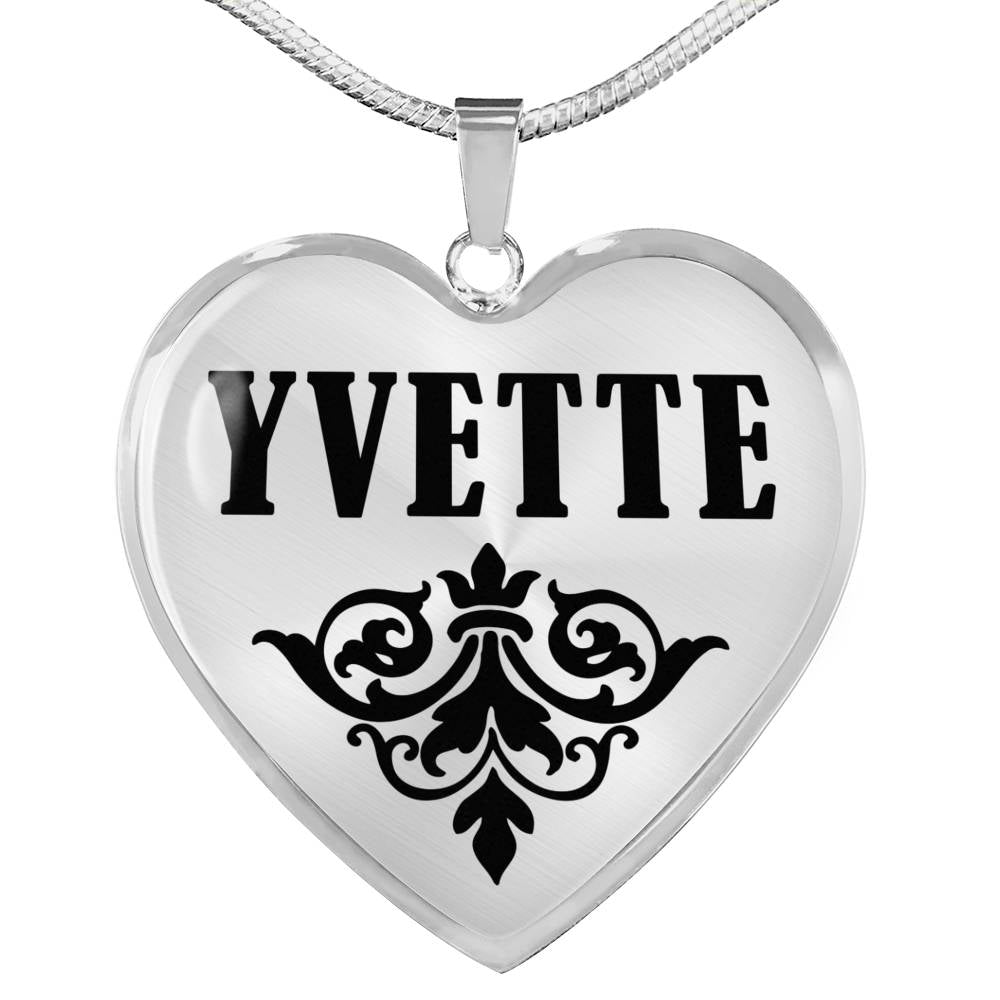 Yvette v01 - Heart Pendant Luxury Necklace