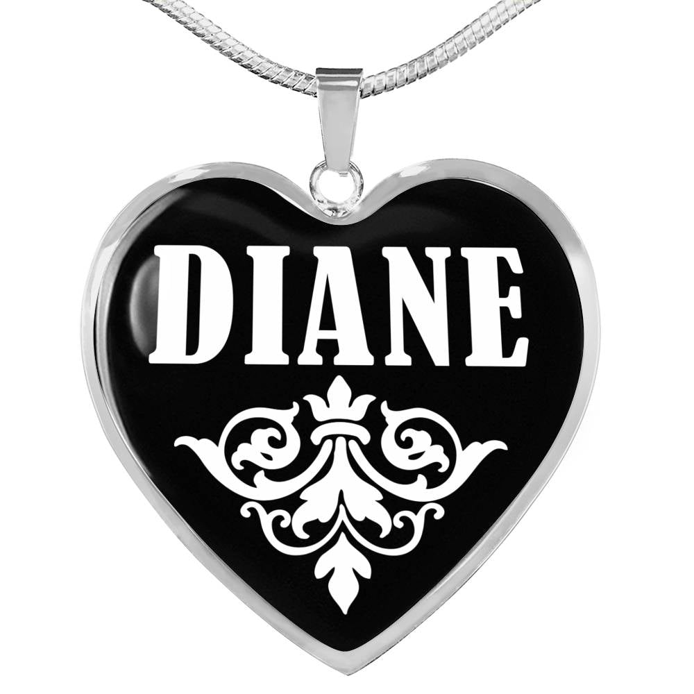 Diane v02 - Heart Pendant Luxury Necklace