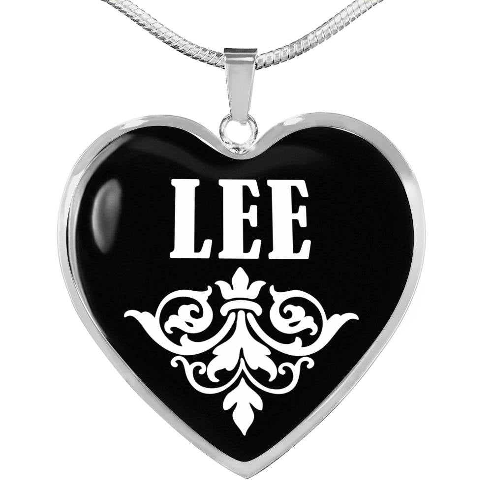 Lee v02 - Heart Pendant Luxury Necklace