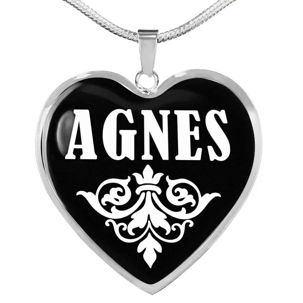 Agnes v02 - Heart Pendant Luxury Necklace