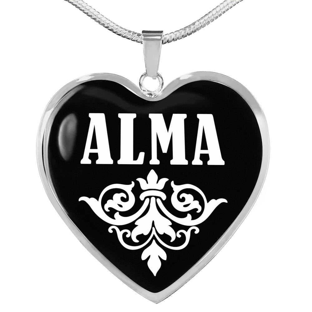 Alma v02 - Heart Pendant Luxury Necklace