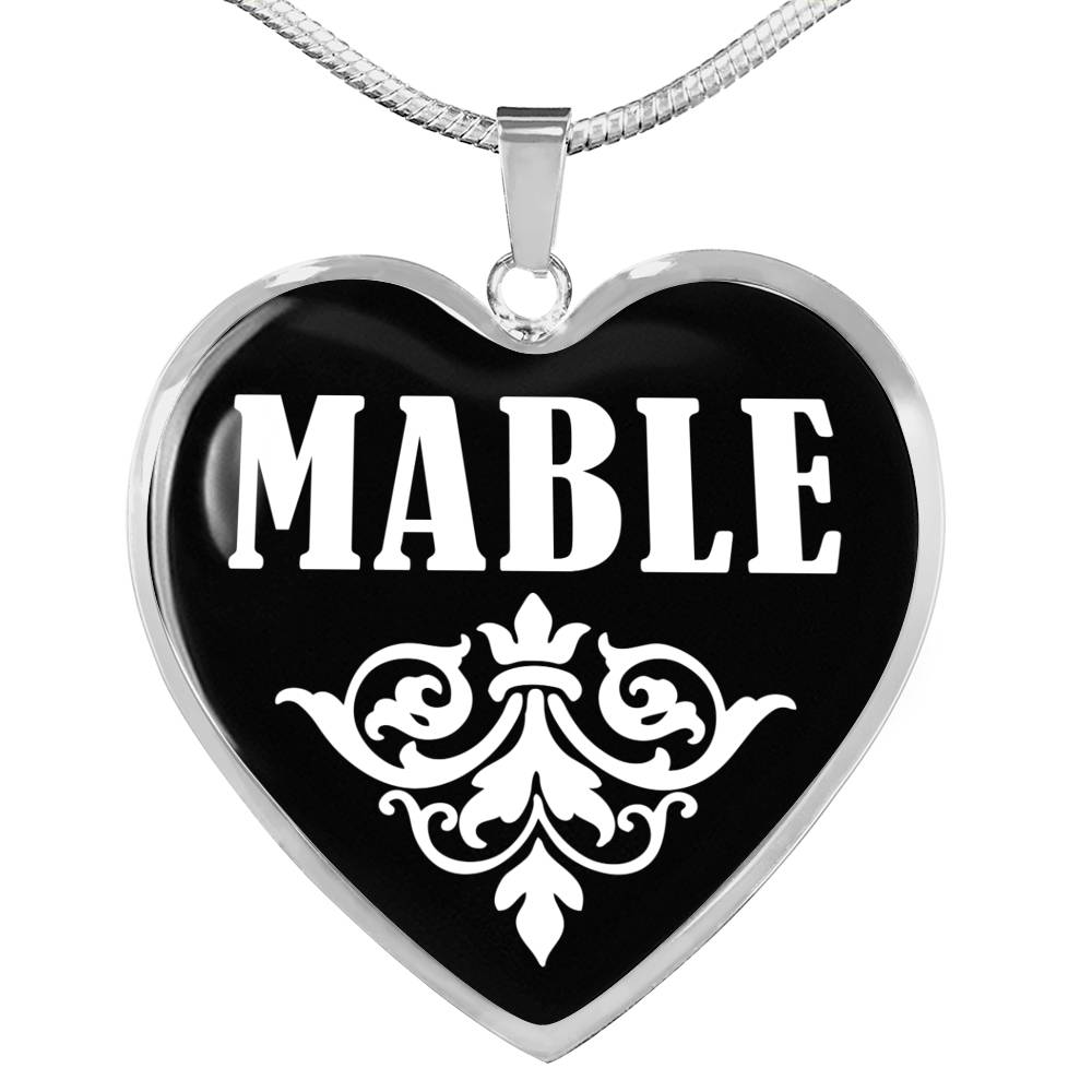 Mable v02 - Heart Pendant Luxury Necklace