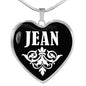Jean v02 - Heart Pendant Luxury Necklace