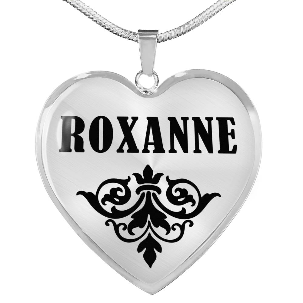 Roxanne v01 - Heart Pendant Luxury Necklace