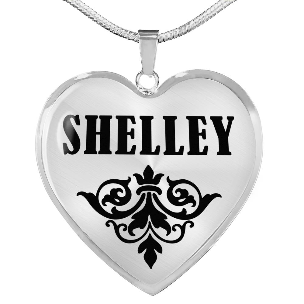 Shelley v01 - Heart Pendant Luxury Necklace