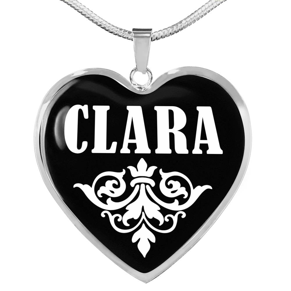 Clara v02 - Heart Pendant Luxury Necklace