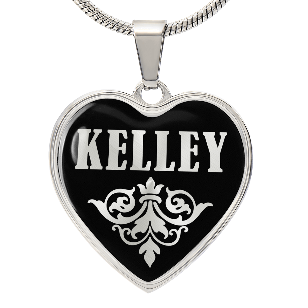Kelley v02 - Heart Pendant Luxury Necklace