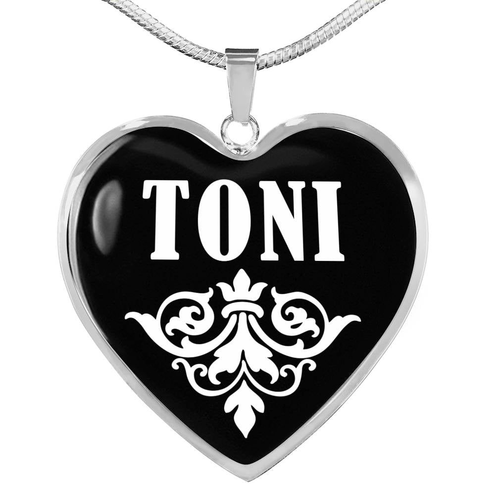 Toni v02 - Heart Pendant Luxury Necklace