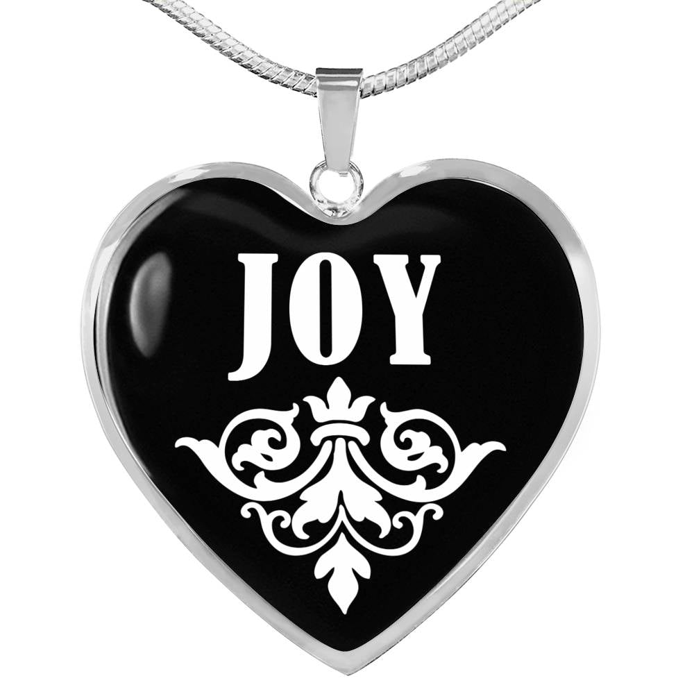 Joy v02 - Heart Pendant Luxury Necklace