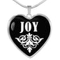 Joy v02 - Heart Pendant Luxury Necklace